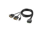 Secure Modular DVI Dual Head Host Cable