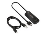 Videokort - HDMI, Mikro-USB typ B (endast ström) till 24 pin USB-C hona