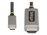 3ft (1m) USB-C to HDMI Adapter Cable, 8K 60Hz, 4K 144Hz, HDR10, USB Type-C to HDMI 2.1 Video Converter Cable, USB-C DP Alt Mode/USB4/Thunderbolt 3/4 Compatible