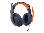 Zone Learn Wired Over-Ear Headset for Learners, USB-C