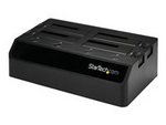 4-Bay USB 3.0 to SATA Hard Drive Docking Station, USB Hard Drive Dock, External 2.53.5 SATA III (6Gbps) SSDHDD Docking Station, Hot-Swappable Hard Drive Bay