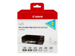PGI-29 MBK/PBK/DGY/GY/LGY/CO Multipack