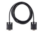 3m RS232 Serial Null Modem Cable, Crossover Serial Cable w/Al-Mylar Shielding, DB9 Serial COM Port Cable Female to Male, Compatible w/DTE Devices