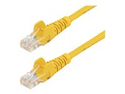 StarTech.com Cat5e patchkabel med hakfria RJ45-kontakter ? 3 m, gul