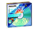 5 x CD-RW - 700 MB (80min) 4x