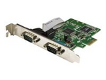 PCI Express seriellt kort med 2 portar och 16C1050 UART