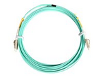 10m (30ft) LC/UPC to LC/UPC OM3 Multimode Fiber Optic Cable, Full Duplex 50/125Âµm Zipcord Fiber Cable, 100G Networks, LOMMF/VCSEL, <0.3dB Low Insertion Loss