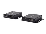 Manhattan HDMI 1080p over Ethernet Extender Kit, Up to 50m with Single Cat6 Cable, Tx & Rx Modules, IR Support, Three Year Warranty, Box