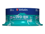 25 x DVD-RW