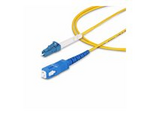 StarTech.com 10m (32.8ft) LC to SC (UPC) OS2 Single Mode Simplex Fiber Optic Cable, 9/125µm, Laser Optimized, 40G/100G, Bend Insensitive, Low Insertion Loss
