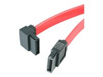 18in SATA to Left Angle SATA Serial ATA Cable