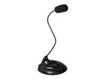 LogiLink Multimedia Microphone with Stand Foot and Flexible Neck