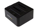 StarTech.com Dual-Bay USB 3.1 to SATA Hard Drive Docking Station, USB 3.1 (10 Gbps) Hard Drive Dock, External 2.53.5 SATA IIIIII, SSDHDD Docking Station, Hot-Swap Hard Drive Bay