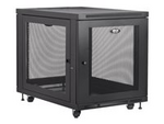 Tripp Lite Series 12U Rack Enclosure Server Cabinet Doors & Sides 300lb Capacity