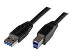 1 m SuperSpeed USB 3.0-kabel A till B ? M/M