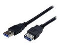 StarTech.com 6 ft Black SuperSpeed USB 3.0 Extension Cable A to A M/F