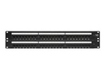 Tripp Lite Series 48-Port Cat6 Cat5 Patch Panel Rackmount 110 Punch Down RJ45 Ethernet 1URM 568B