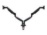 SmartFit One-Touch Height Adjustable Dual Monitor Arm