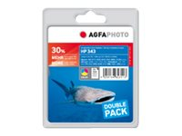 AgfaPhoto - 2-pack - färg (cyan, magenta, gul)
