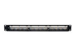 Tripp Lite Series 24-Port Cat6 Cat5 Patch Panel Rackmount 110 Punch Down RJ45 Ethernet 1URM