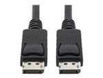 Tripp Lite Series DisplayPort Cable with Latching Connectors, 4K 60 Hz (M/M), Black, 10 ft. (3.05 m)