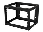 6U väggmonterat rack