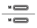 Elo - USB-kabel - 24 pin USB-C (hane) till 24 pin USB-C (hane)