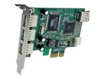 4 Port PCI Express Low Profile High Speed USB Card