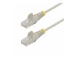 7m Gray Slim CAT6 Ethernet Cable, Snagless, 28AWG, LSZH