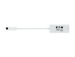 Tripp Lite Series USB-C to Mini DisplayPort Adapter Cable (M/F) with Equalizer, 8K UHD, HDR, DP 1.4, White, 6in