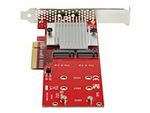 X8 Dual M.2 PCIe NVMe SSD Adapter