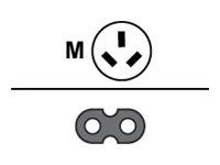 HPE - strömkabel - AS/NZS 3112 till power IEC 60320 C7
