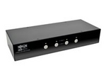 Tripp Lite series 4-Port DisplayPort KVM Switch w/Audio, Cables and USB 3.0 SuperSpeed Hub