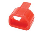 Tripp Lite Series PDU Plug Lock Connector C14 Power Cord to C13 Outlet Red 100pk