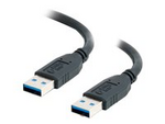 USB-kabel - USB typ A (hane) till USB typ A (hane)