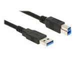 USB-kabel - USB typ A (hane) till USB Type B (hane)