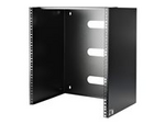 12U&nbsp;väggmonterat rack&nbsp;- 35 cm djupt&nbsp;(Lågprofil)&nbsp;- 19-tums väggmonterat patchpanelfäste för grund server&nbsp;och IT-utrustning,&nbsp;nätverksswitchar&nbsp;- 57 kg vikt-&nbsp;kapacitet, svart