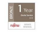 Scanner Service Program 1 Year Bronze Service Renewal for Fujitsu Low-Volume Production Scanners