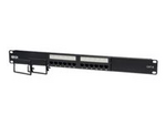 Tripp Lite Series 12-Port Cat6 Cat5 Patch Panel 568B 110 Punch Down Rackmount RJ45 1URM TAA