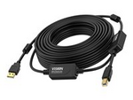 USB-kabel - USB (hane) till USB typ B (hane)