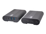 Superbooster 2X4 USB Over Cat6a Extender Switch