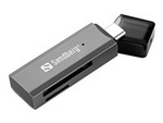 Kortläsare (SD, SDHC, SDXC, microSD, microSDHC, microSDXC, SD UHS-I)