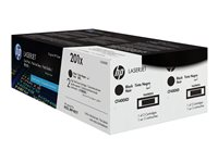 HP 201X - 2-pack - Lång livslängd