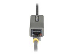 USB till Ethernet-adapter, USB 3.0 till 10/100/1000 Gigabit Ethernet LAN-omvandlare för bärbara datorer, 30 cm ansluten kabel, USB till RJ45-adapter, NIC-adapter, USB-nätverksadapter