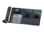Poly Edge E550 - VoIP-telefon med nummerpresentation/samtal väntar