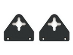 Monteringskomponent (4 countersunk screws (M3 x 6 mm), 2 monteringsplattor, surface mounting kit)