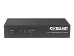 Intellinet 5-Port Gigabit Ethernet PoE+ Switch, 4 x PSE Ports, IEEE 802.3at/af Power over Ethernet (PoE+/PoE) Compliant, 60 W, Desktop