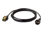 Strömkabel - IEC 60320 C19 till power CEE 7/7 (hane)