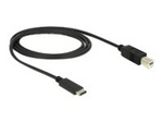 USB-kabel - USB-C (hane) till USB typ B (hane)