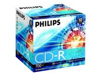Philips - CD-R x 10 - 700 MB